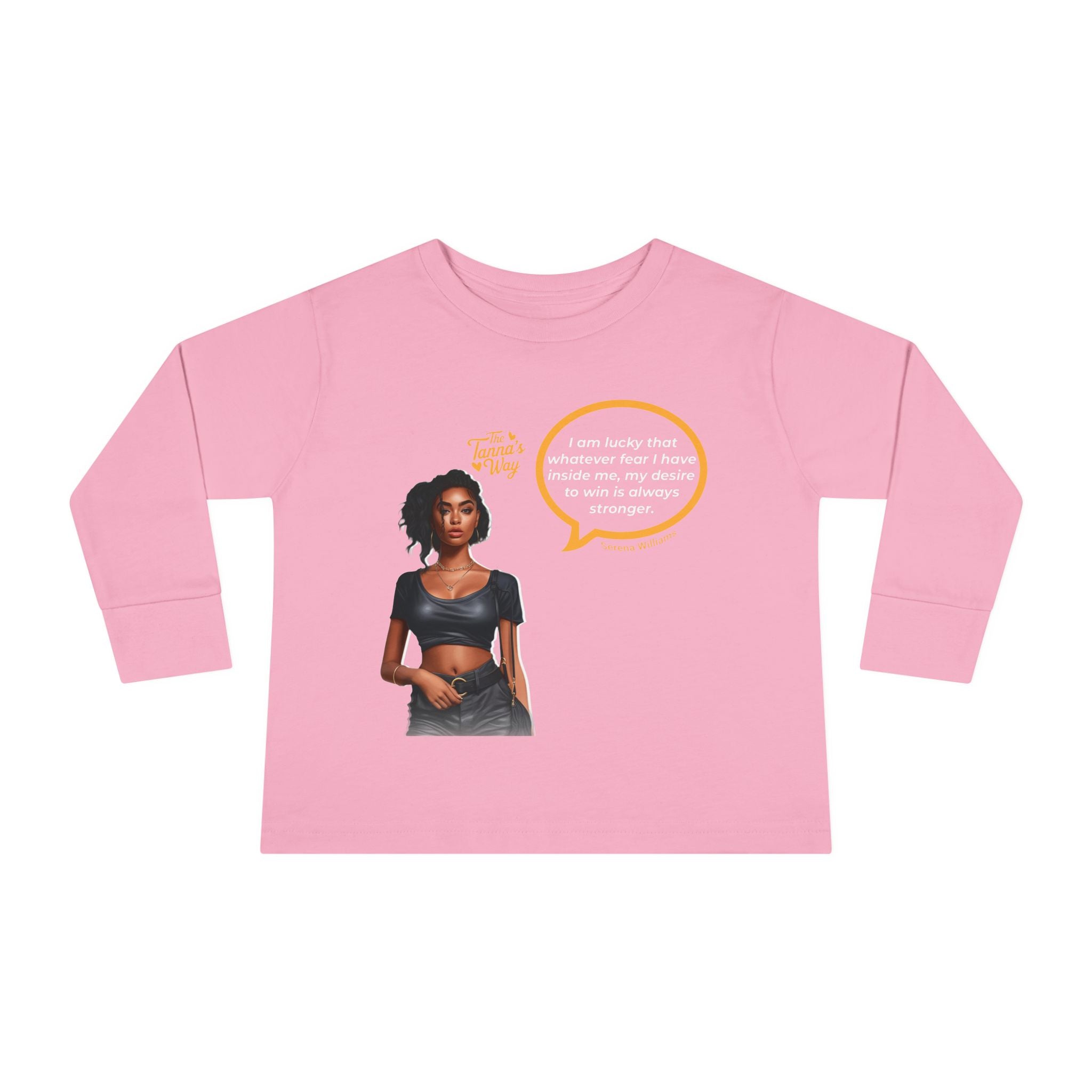 Serena Williams | Toddler Long Sleeve Tee